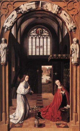 CHRISTUS, Petrus Annunciation Norge oil painting art